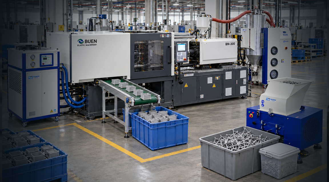 How to Plan Auxiliary Equipment for a Plastics Production Line