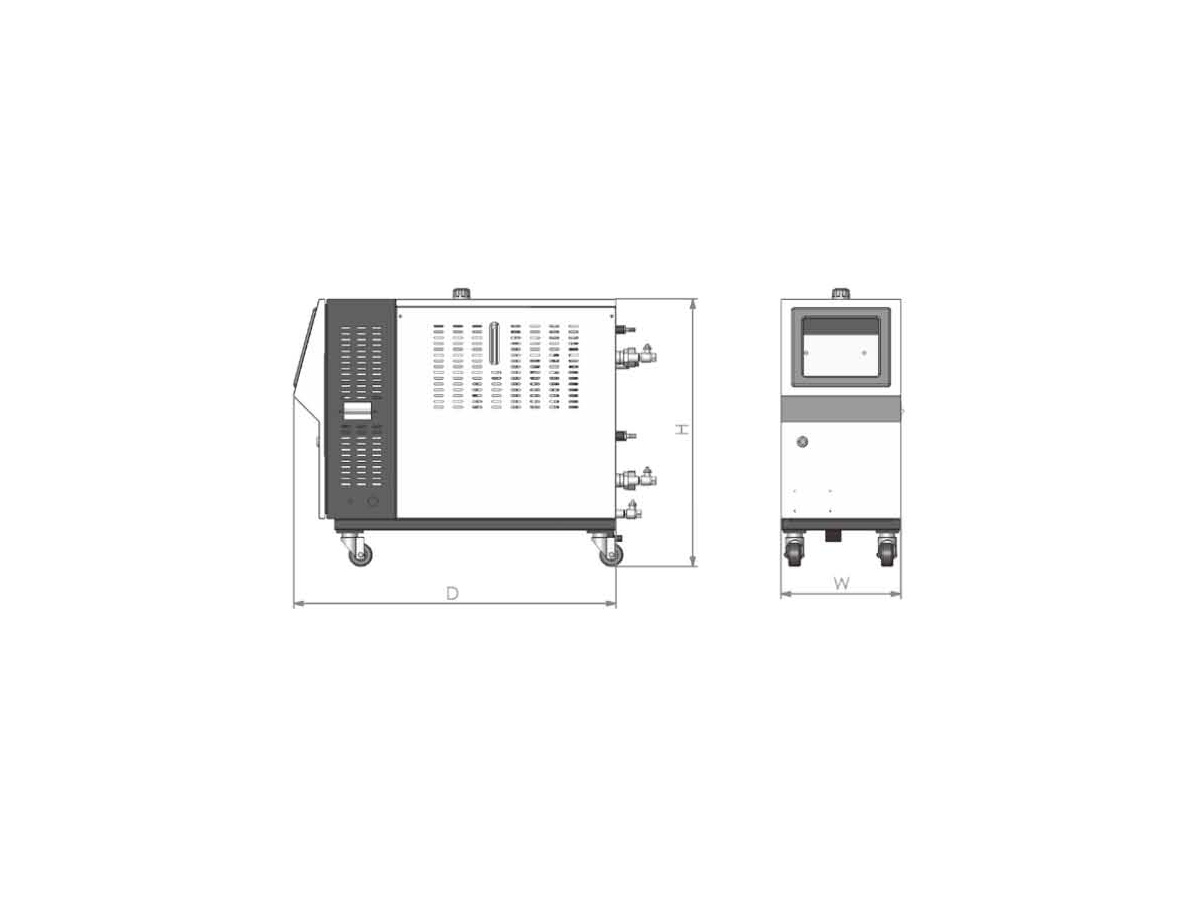 HMC-9H Oil Mold Temperature Controller