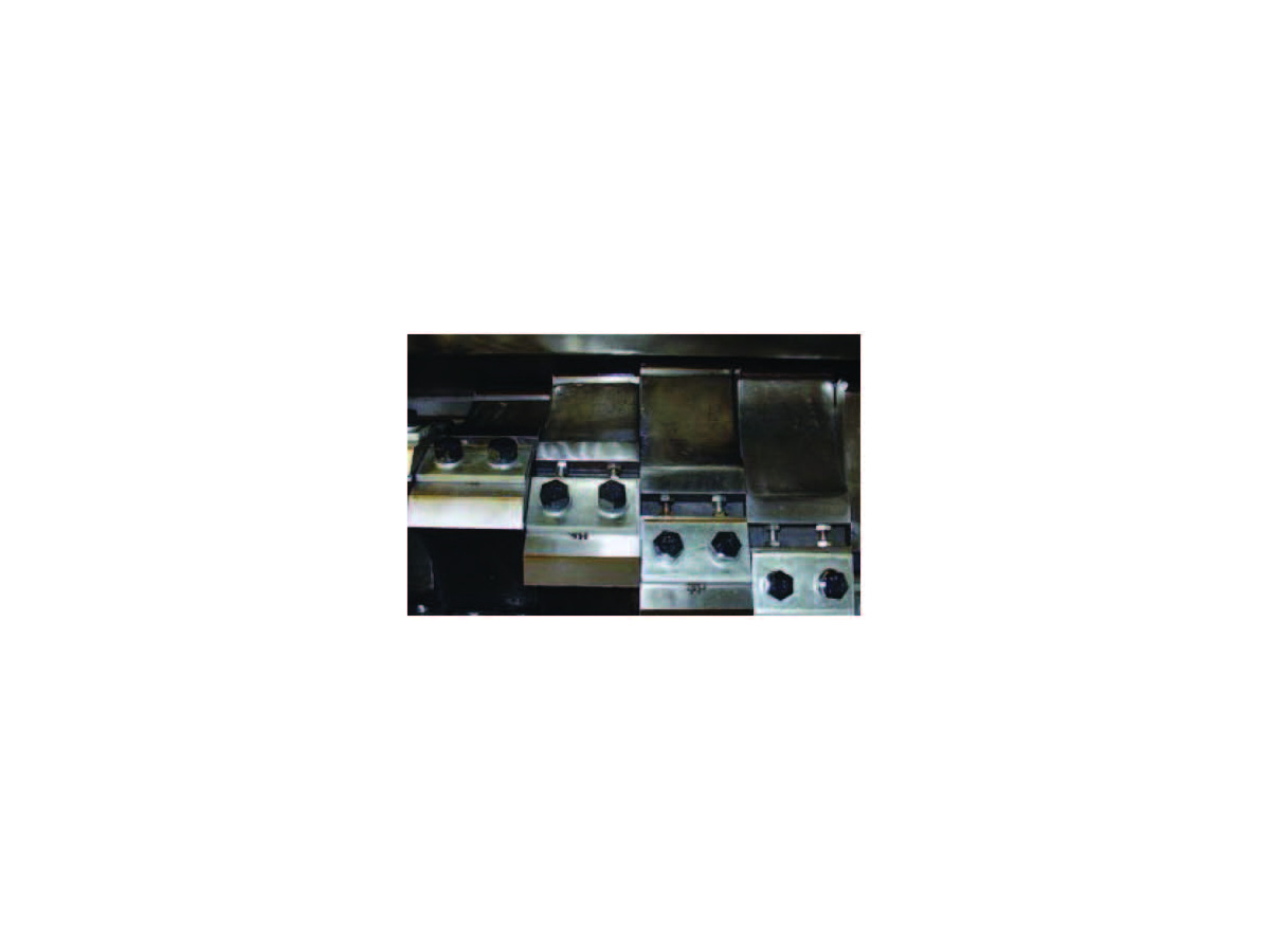 Optional A type flat rotor blade arrangement