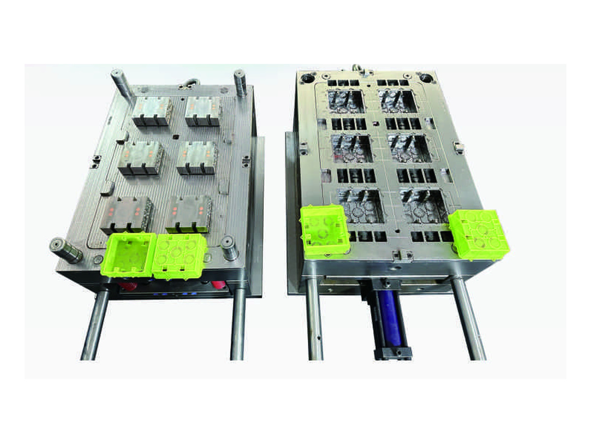 Electrical Junction Box Injection Mould - Design 1