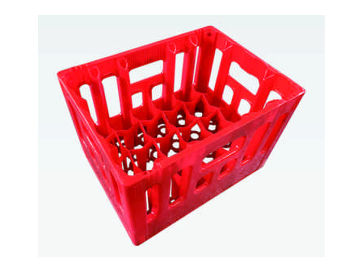 Finished crate example illustrated beside the mould in the catalogue. Final size, material and crate details follow the approved drawing.