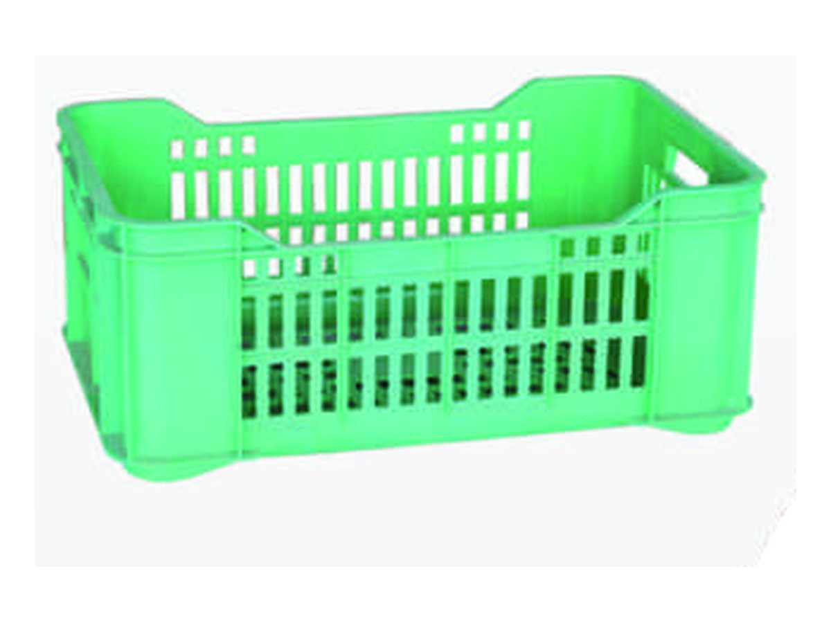 Finished crate example illustrated beside the mould in the catalogue. Final size, material and crate details follow the approved drawing.