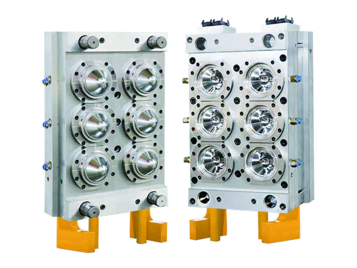 BITOP 6 Cavity Wide Mouth Jar Preform Mould