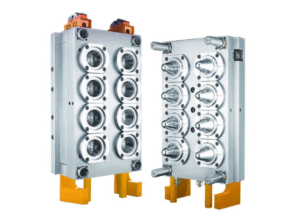 BITOP 8 Cavity Wide Mouth Jar Preform Mould