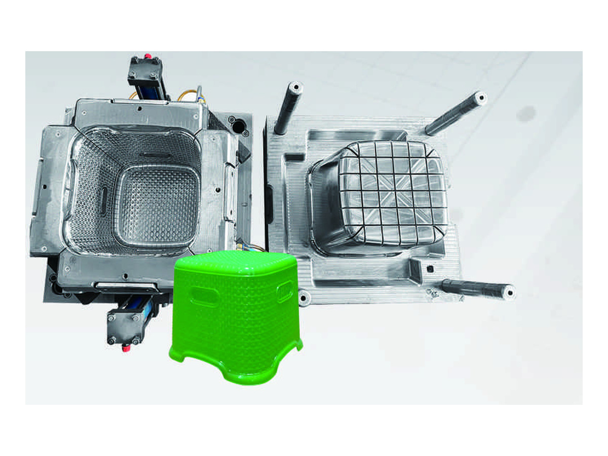 Low Plastic Stool Injection Mould - Design 1