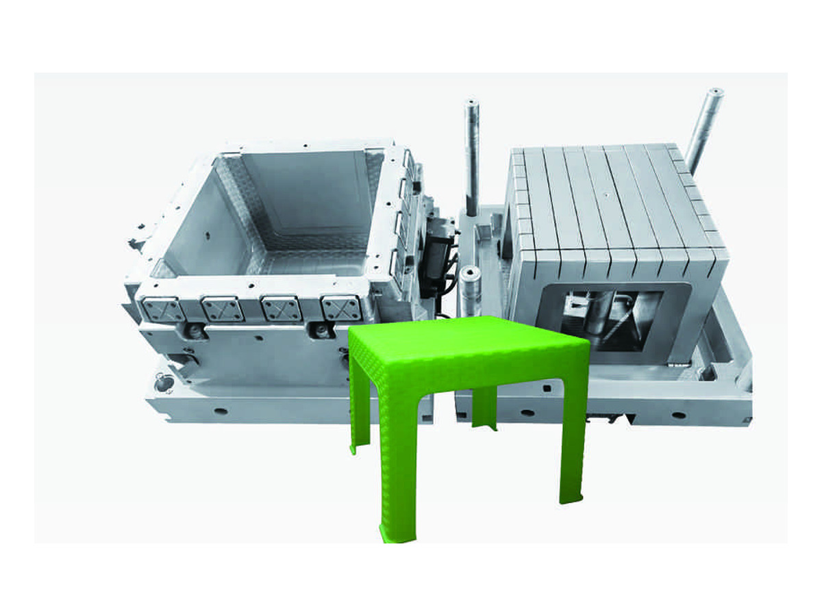 Low Plastic Stool Injection Mould - Design 2