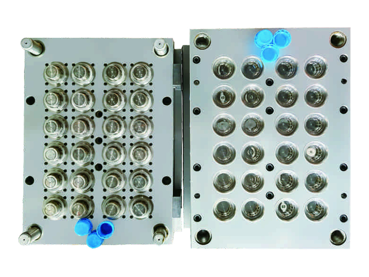 BITOP 8 Cavity Oil Cap Mould