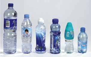 Water bottle application examples
